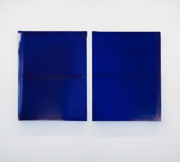 Jeremy Everett, Avenue K Flare Diptych #1, 2021