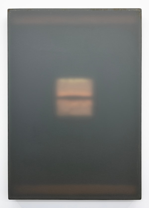 Hap Tivey Copper, Brass, Red Wood, 1976 Red Wood, acrylic, copper, brass 41 x 29 x 3 inches 104.1 x 73.7 x 7.6 cm.