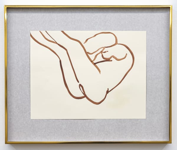 Vanessa Beecroft vb.wc.082.17, 2017 Watercolor on paper 9 3/4 x 12 3/4 inches 24.8 x 32.4 cm.