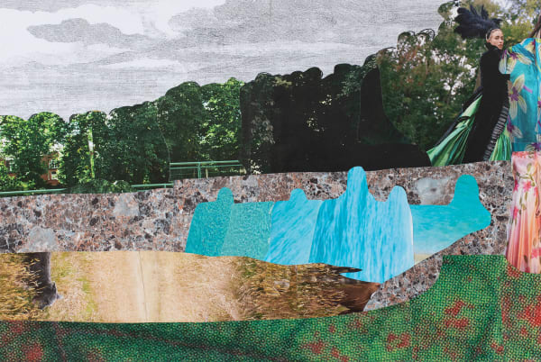 Vikky Alexander, Vue de la Salle du Bal (autre perspective), 2021