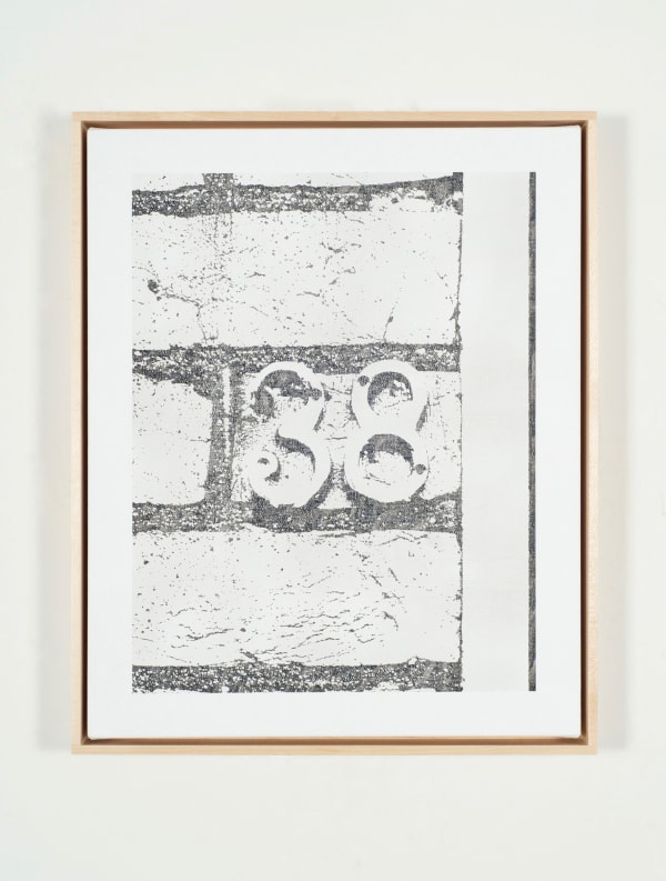 Martin Bennett, Static Image Painting/Grey/38/Grove Avenue/ Hanwell/London/This Is The House Where Nellie Taylor Gave Birth To Beryl Taylor/1921, 2016/2016