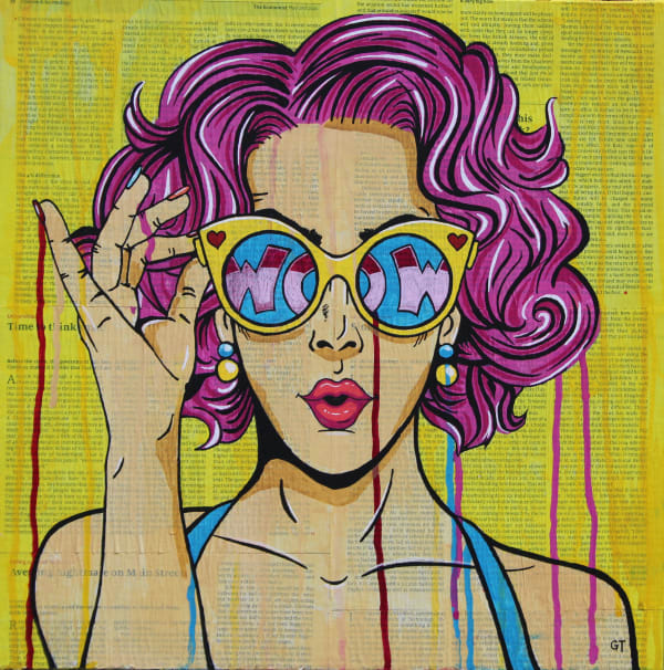 Gary Taylor, WOW Economist 1 (giclee edition of 50), 2020