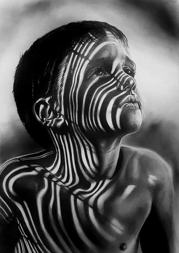 Ant Morgan, Zebra kid, 2021