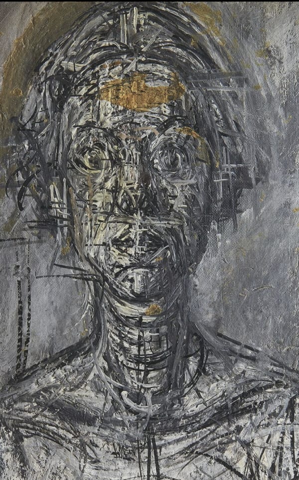 Alberto Giacometti, Bust of Annette, 1954