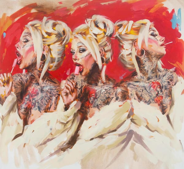 Chris Guest, Lollipop x3, 2021