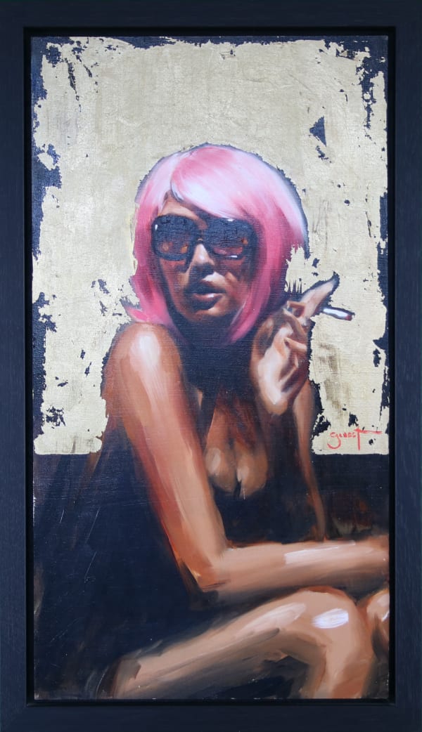 Chris Guest, Pink Cigarette, 2017