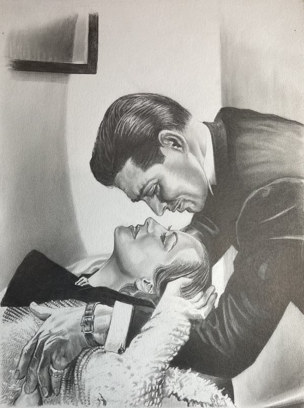 Ant Morgan, Clark Gable and Joan Crawford, 2021