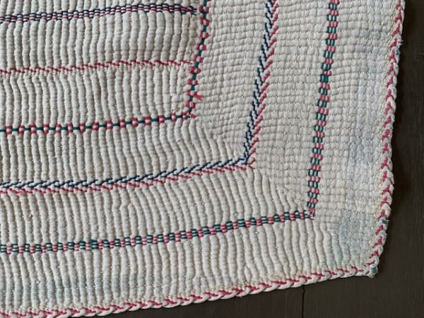 Vintage Indian Kantha Quilt