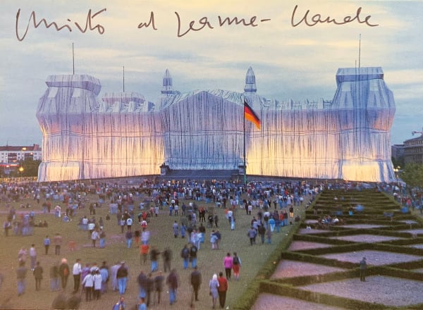 Christo & Jeanne Claude - Wrapped Reichstag, Berlin, 1995