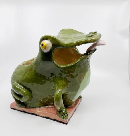 Frog Vase