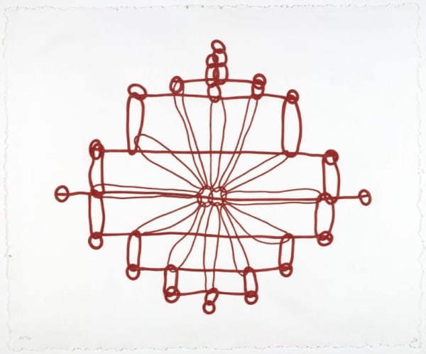 Louise Bourgeois - Crochet II from Series Crochet I-V, 1997
