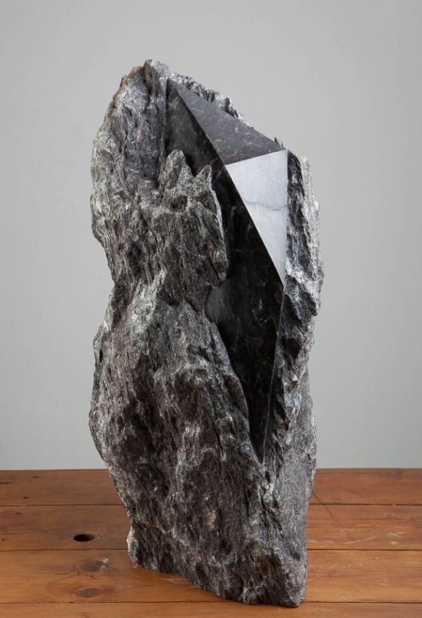 Mattia Bosco Untitled 4, 2021 Black Palissandro marble 35 x 50 x 35 cm 13 3/4 x 19 3/4 x 13 3/4 in