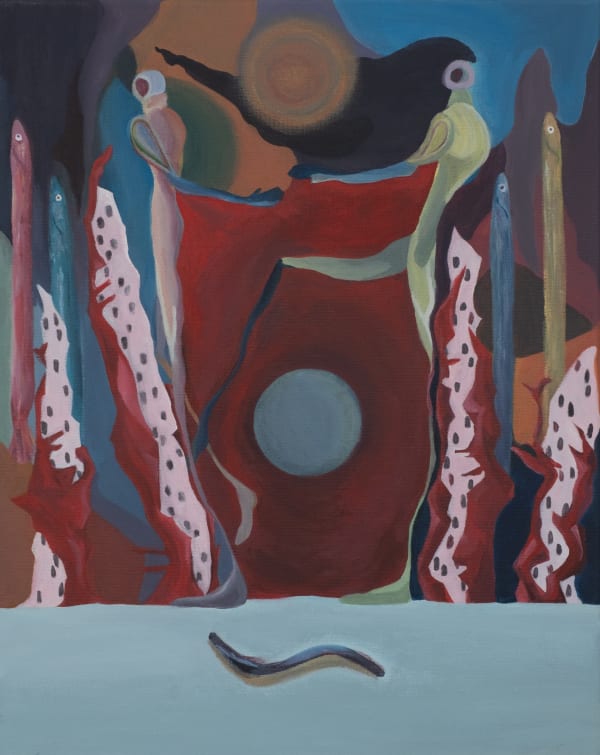 Erica Li Wu Have Fun Till the End of theWorld, 2024 Acrylic o n canvas 50.5 x 40.5 cm 19 7/8 x 16 in