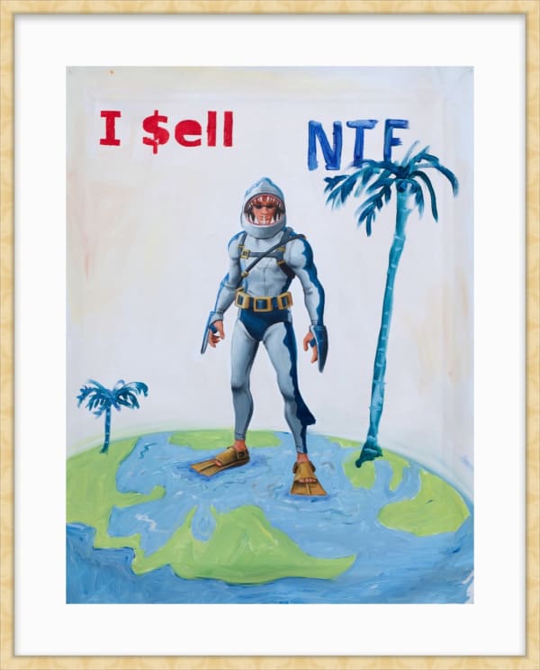 Federico Luger, I sell NFT, 2024