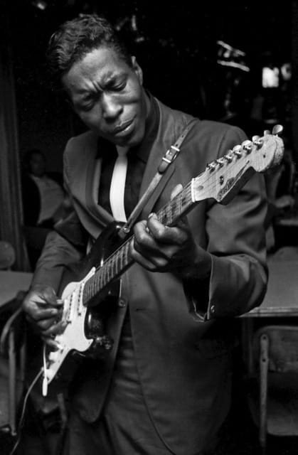 Art Shay, Buddy Guy, The Chicago Blues Legend , 1966