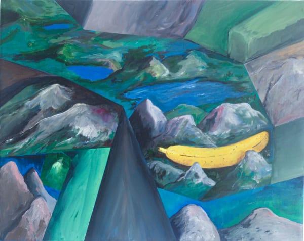 Federico Luger Pending 7 Acrylic on canvas