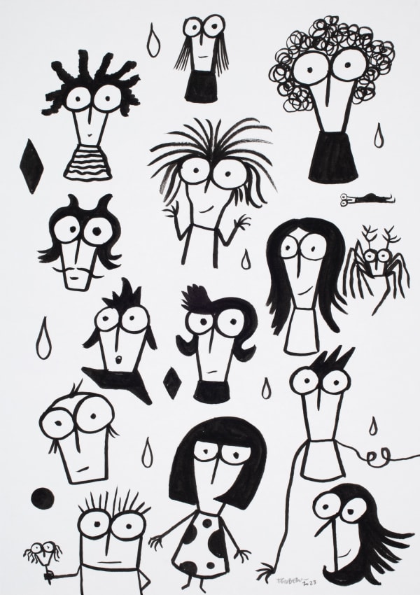 Fausto Gilberti, Ritratti, 2023