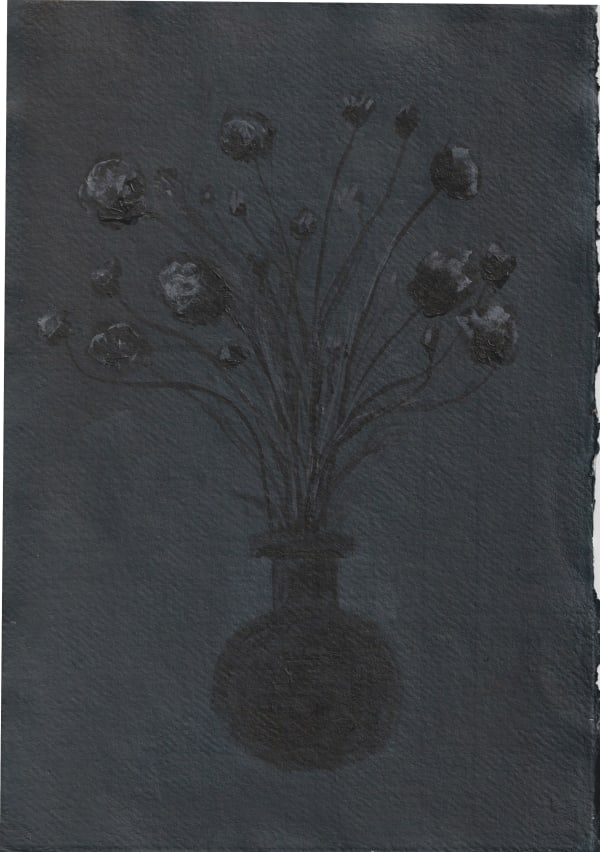 Riccardo Wolfgang, Black Flowers III, 2025