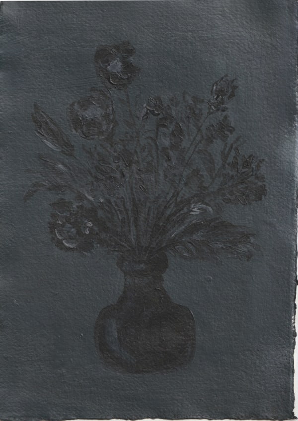 Riccardo Wolfgang, Black Flowers II, 2025