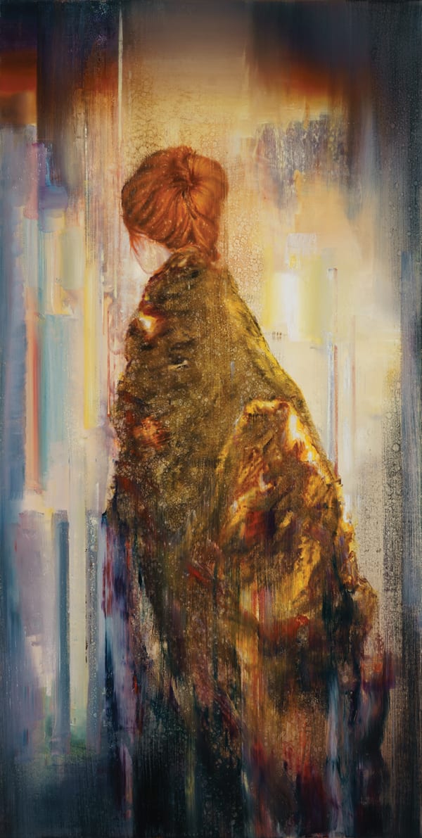 Attila Szűcs Apparition, 2020-2021 Oil on canvas 200 x 100 cm € 15,000.00
