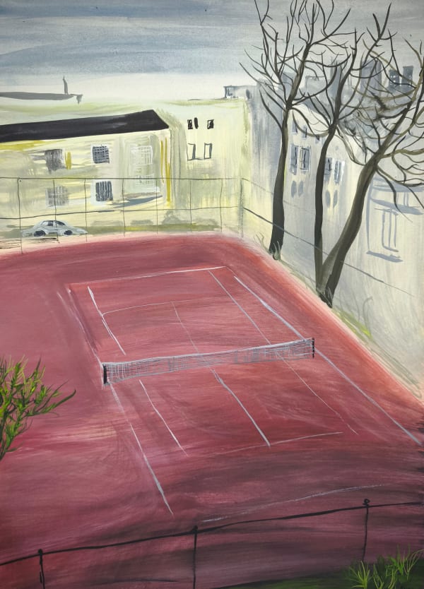 Agnese Guido Untitled (V), 2025 Gouache on paper 26 x 36 cm 10 1/4 x 14 1/8 in