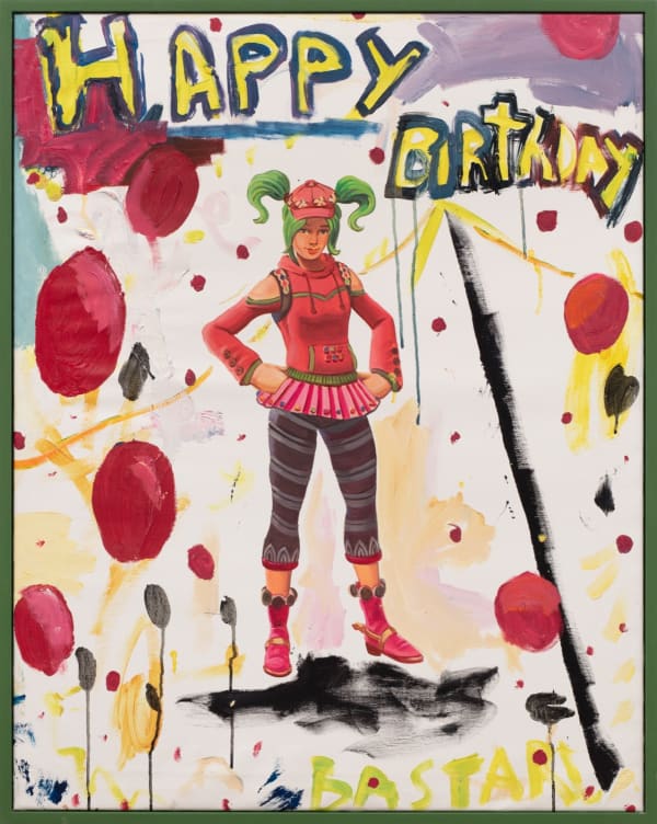 Federico Luger Happy Birthday, 2022 Oil on canvas 103 x 81