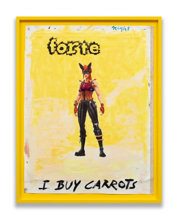 Federico Luger I buy carrots, 2021 Oil on canvas 103 x 81 cm