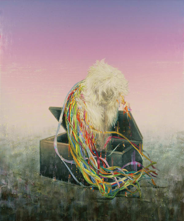 Attila Szűcs Resurrection, 2023 Oil on canvas 240 x 200 cm 94 1/2 x 78 3/4 in