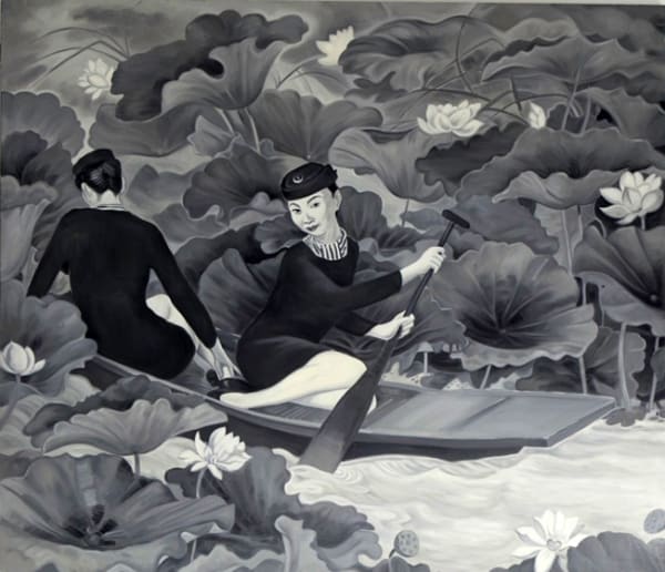 Gabriele Di Matteo AFTER YUE MINJUM, 2009 Oil on canvas 193.5 x 221 cm 76 1/8 x 87 in