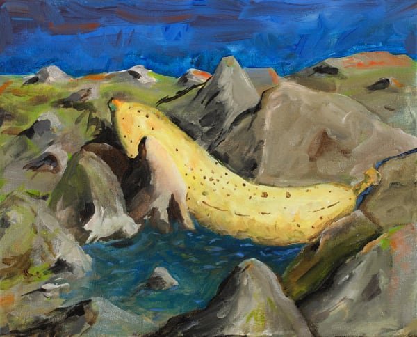 Federico Luger, Banana on the rocks, 2014