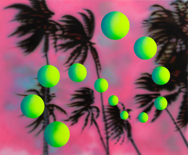 Raúl Cordero REALITY IS THE NEW SPAM (XVI), 2022 Acrylic on canvas 115 x 140 cm 45 1/4 x 55 1/8 in