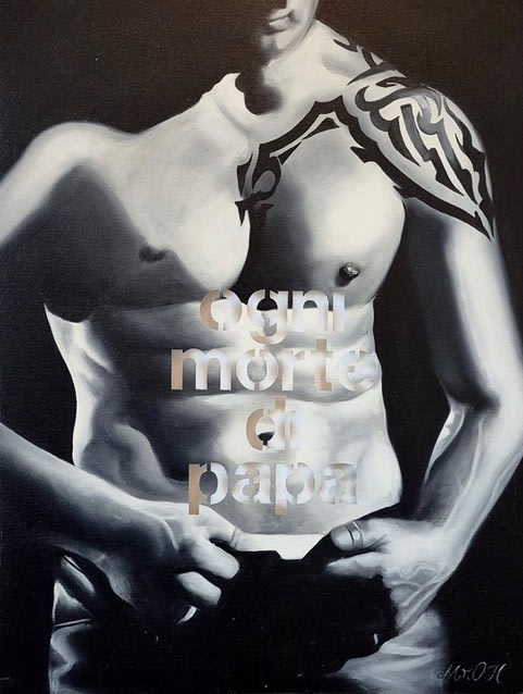 Amikam Toren, Armchair Painting (Ogni morte di papa), 2025