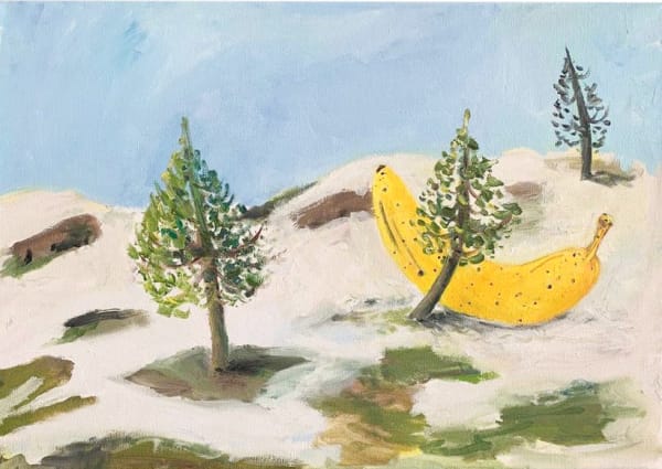 Federico Luger Pending 4 Acrylic on canvas 30 x 40 cm