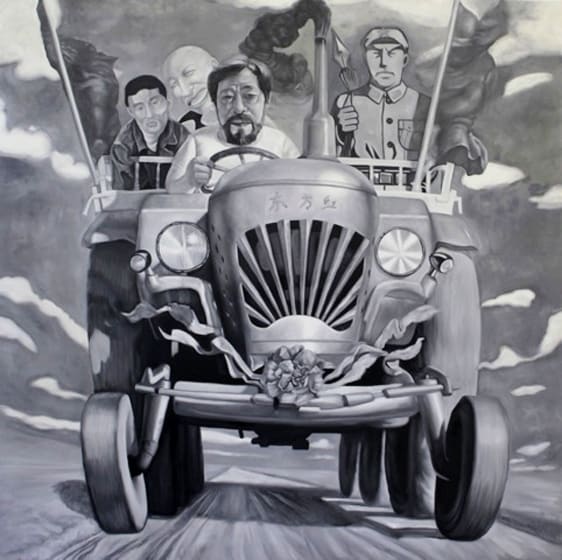 Gabriele Di Matteo AFTER WANG XINGWEI, 2009 Oil on canvas 162 x 130 cm