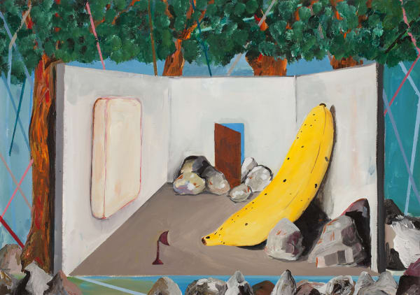 Federico Luger Luce che sveglia, 2014 Acrylic on canvas 35 x 50 cm 13 3/4 x 19 3/4 in