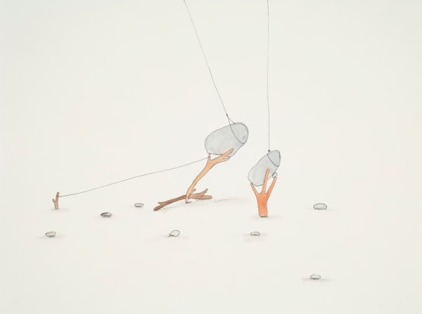 Federico Luger Ecosystem 078, 2004 Ink and watercolour on paper 24 x 32 cm 9 1/2 x 12 5/8 in