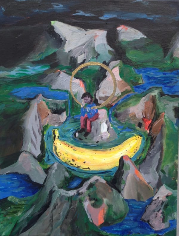 Federico Luger Untitled, 2014 Acrylic on canvas 40 x 30 cm 15 3/4 x 11 3/4 in