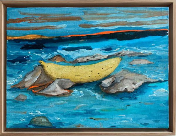 Federico Luger Pending Acrylic on canvas 30 x 40 cm 11 3/4 x 15 3/4 in