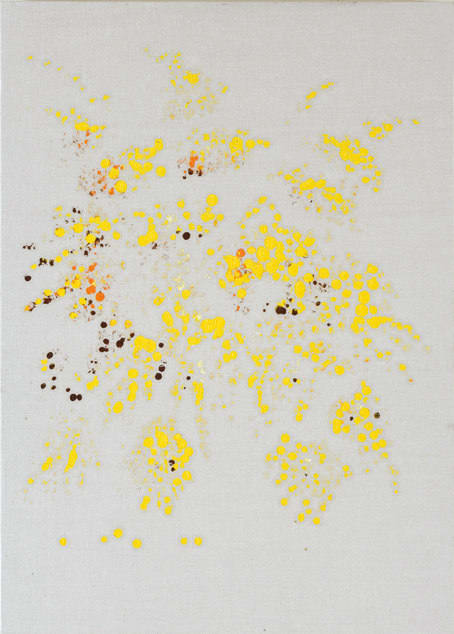 Gabriele Di Matteo Mimose per Picabia 4, 2024 Oil on canvas 69 x 50 cm 27 1/8 x 19 3/4 in