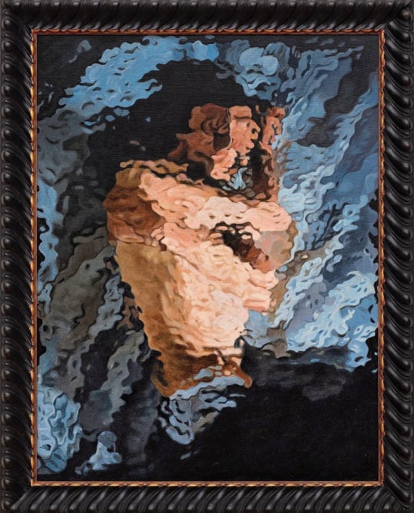 Diango Hernández Durmiendo, 2022 Oil on Canvas 65 x 50 cm 25 5/8 x 19 3/4 in