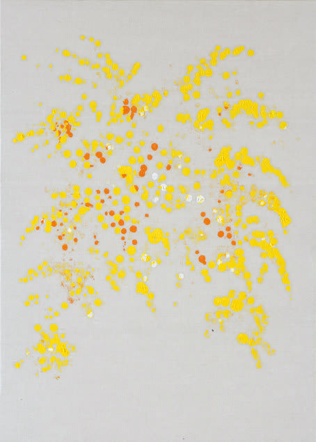 Gabriele Di Matteo Mimose per Picabia 3, 2024 Oil on canvas 69 x 50 cm 27 1/8 x 19 3/4 in