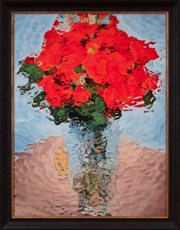 Diango Hernández Ofrenda (III), 2023 Oil on canvas 119 x 90 cm 46 7/8 x 35 3/8 in