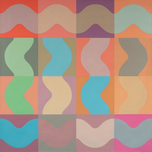 Diango Hernández Cantos de Sirenas 7, 2023 Oil on canvas 198.4 x 199.7 cm 78 1/8 x 78 5/8 in