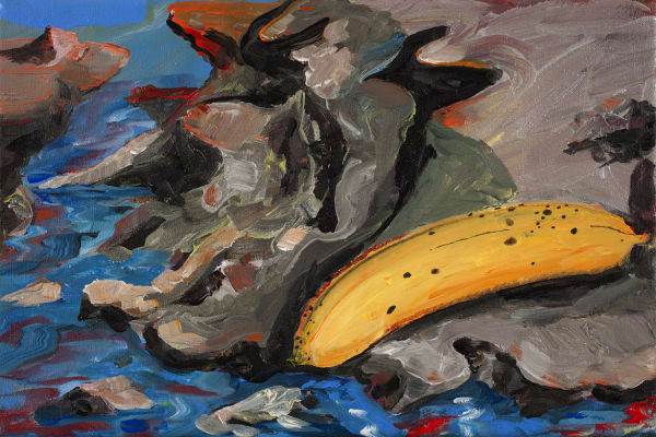 Federico Luger, Banana in riva, 2014
