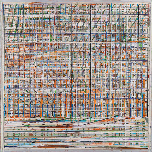 Marko Lađušić Icon 12, 2020 Acrylic on wood 60 x 60 cm 23 5/8 x 23 5/8 in