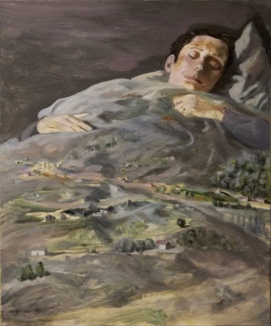 Danilo Buccella Roots, 2018 Oil on canvas 50 x 60