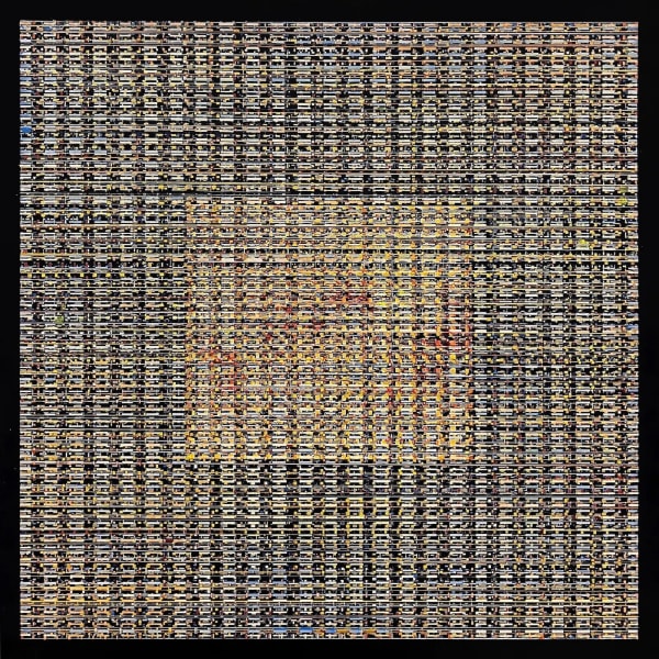 Marko Lađušić SF, 2022 Acrylic on wood panel 120 x 120 x 5 cm 47 1/4 x 47 1/4 x 2 in