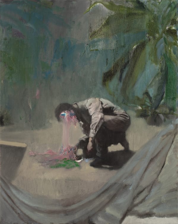 Danilo Buccella Il cercatore, 2016 Oil on canvas 50 x 40 cm 19 3/4 x 15 3/4 in