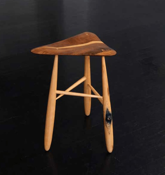 Edgar Orlaineta, Wood eye, 2017-2018