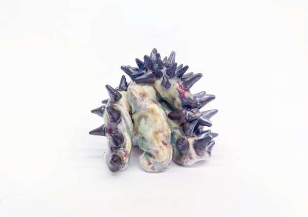 Clarissa Falco, Digimon 5, 2024, 15 x 15 x 15 cm, porcelain, 1200€